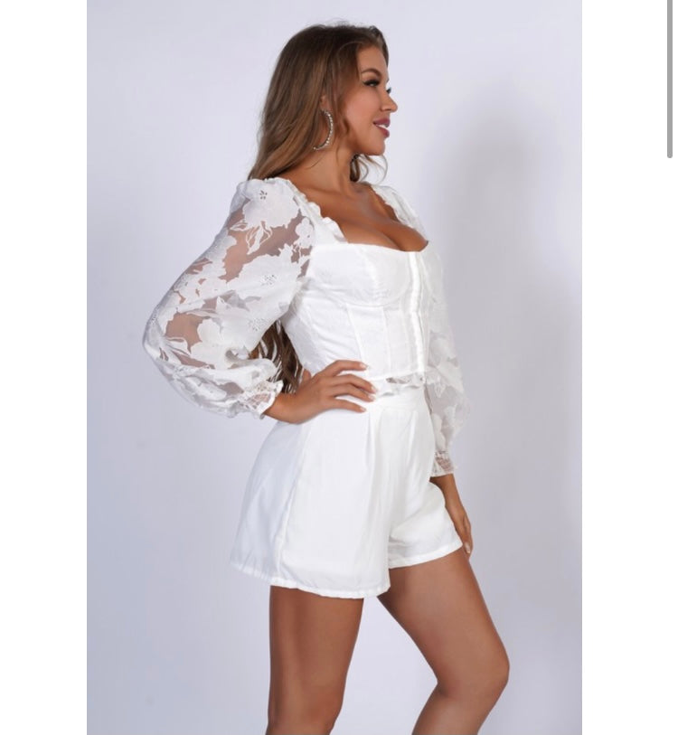 BLUSA MANGA TRANSPARENTE FLORAL