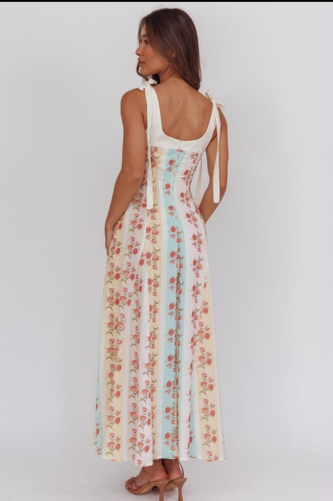 VESTIDO FLORES AMARILLO