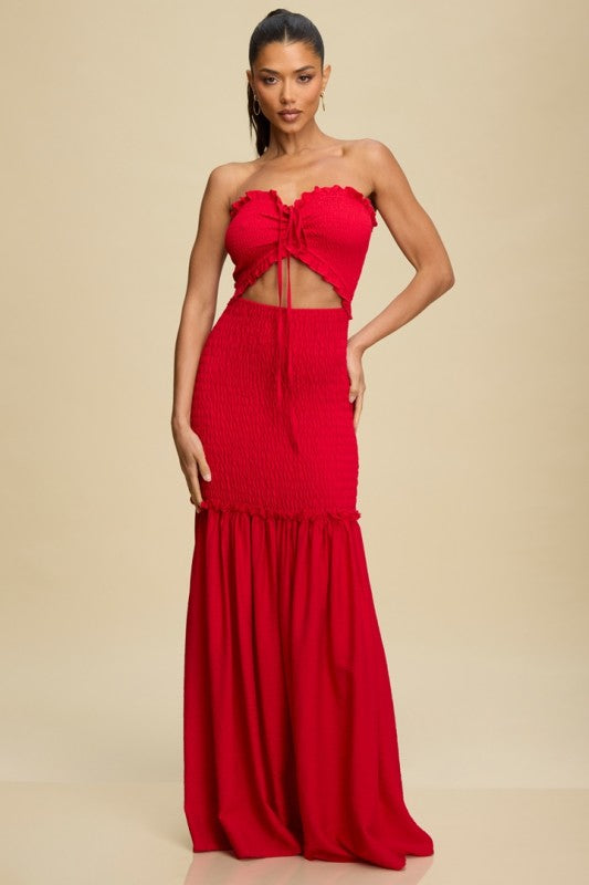 Vestido Rouge Élégance