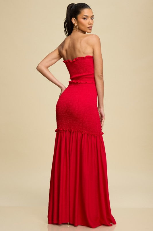 Vestido Rouge Élégance