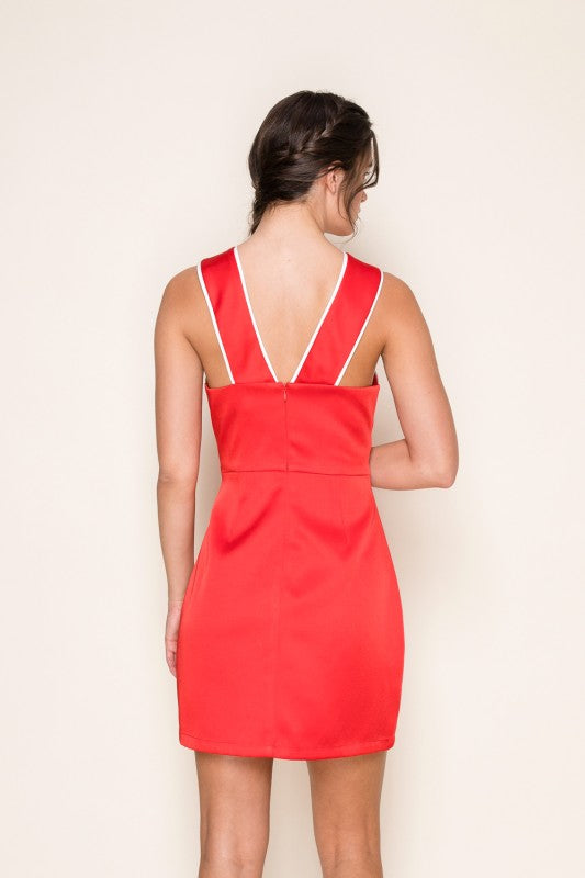 Vestido Carmesí