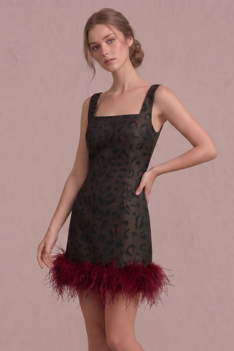 vestido estampado