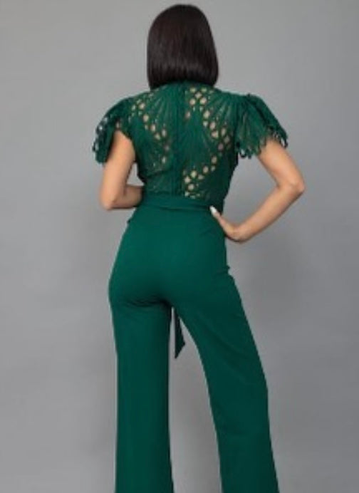 JUMPSUIT VERDE GIPIUR