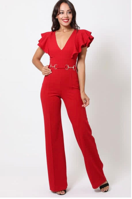 JUMPSUIT ROJO