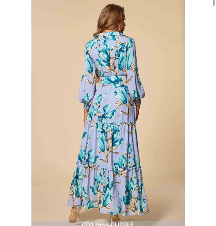 MAXI VESTIDO FLORAL